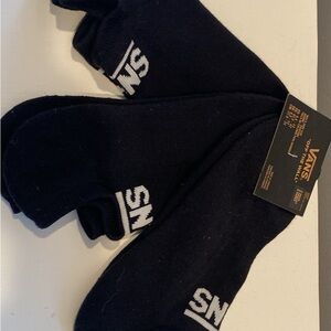 Vans Classic Black No Show Socks